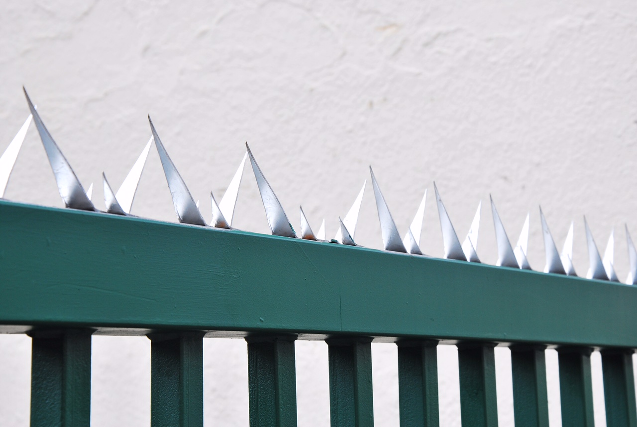Wall Spikes - L: 1250 mm - Verzinkt