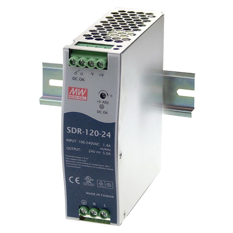 Mean Well SDR-120-48 Hutschienennetzteil 120W 48V DC