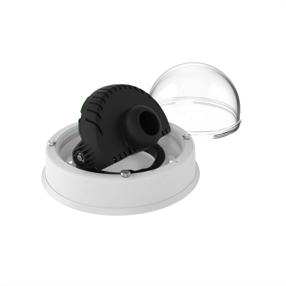 MOBOTIX v26B-Indoorkamera 6MP ohne Objektiv (Nachtsensor) weiss, IP20 und IK10