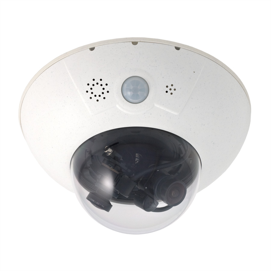 MOBOTIX D16B DualDome-Kamera 6MP mit zwei B061 Objektiven (60° Tag/Nacht)
