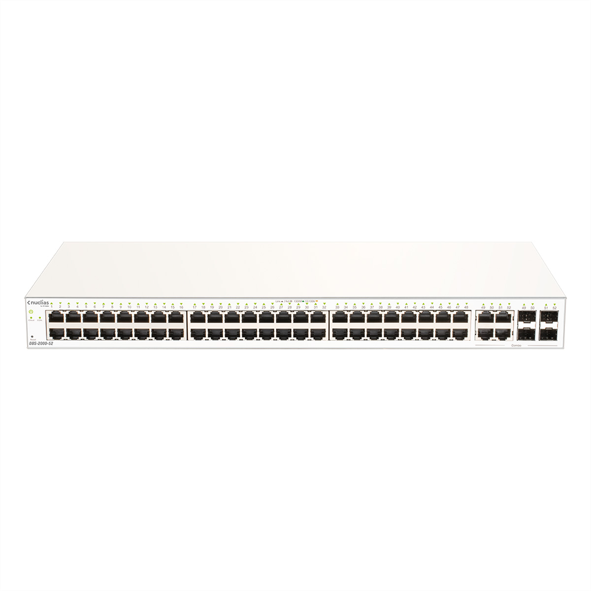 D-Link DBS-2000-52 Gigabit Switch 52-Port Nuclias Cloud Managed Layer2