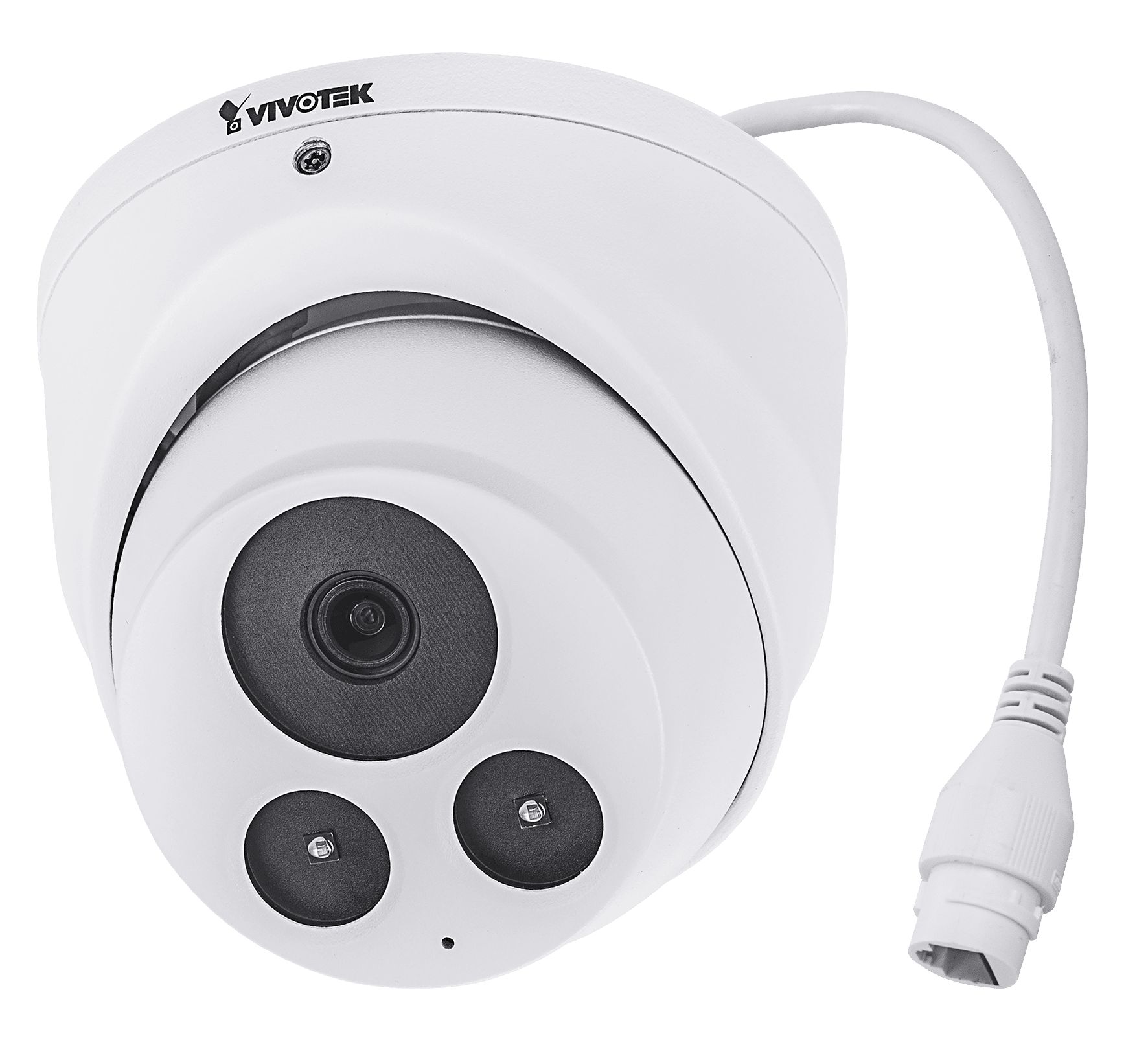 Vivotek IT9380-H (2.8mm) Vandal-Turret Kamera 5 MP, 103°, IR-LED bis 30m