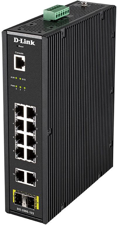 D-Link DIS-200G-12S Netzwerk-Switch Managed L2 Gigabit Ethernet