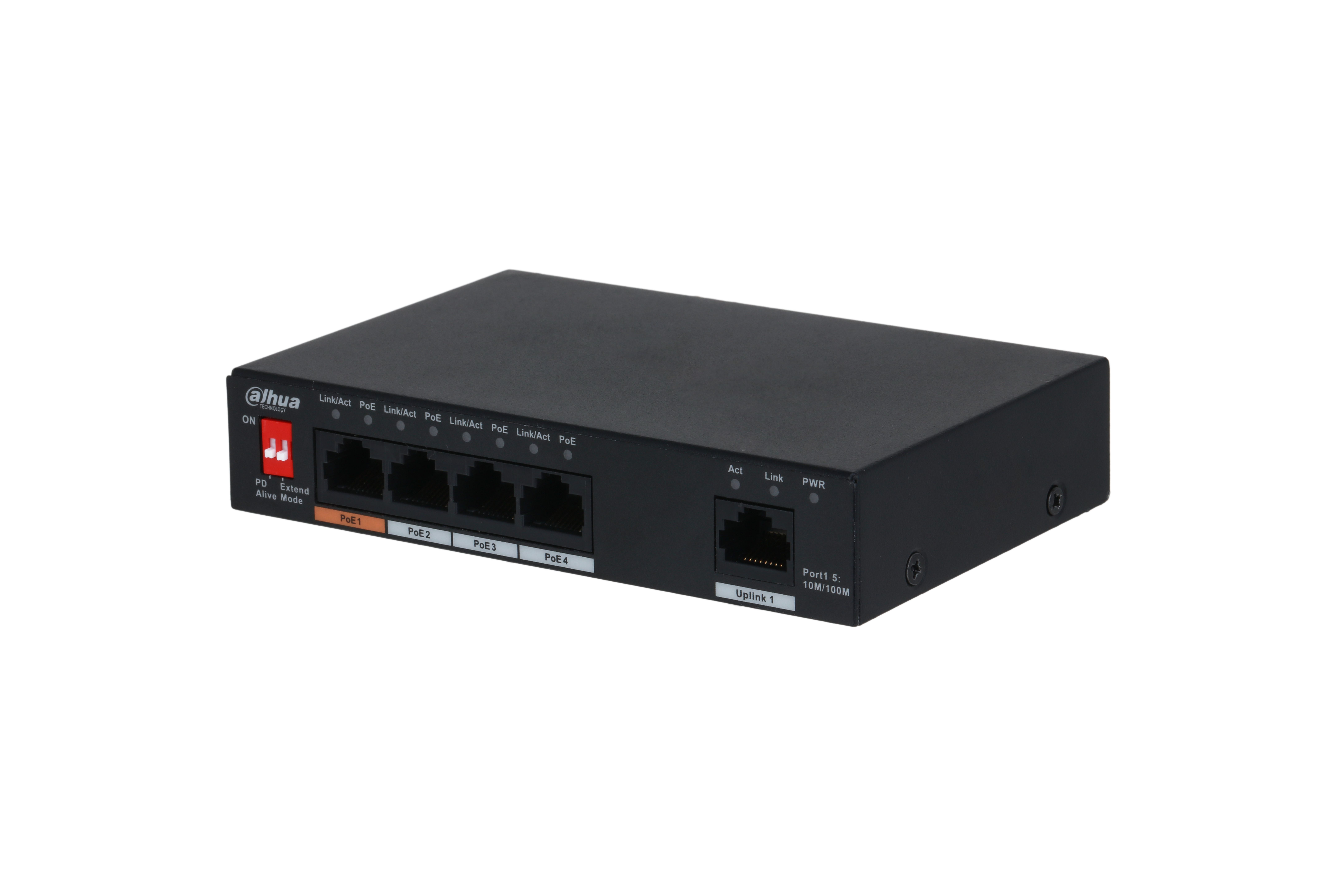 DAHUA DH-PFS3005-4ET-60 5-Port Unmanaged Desktop Switch with 4-Port PoE