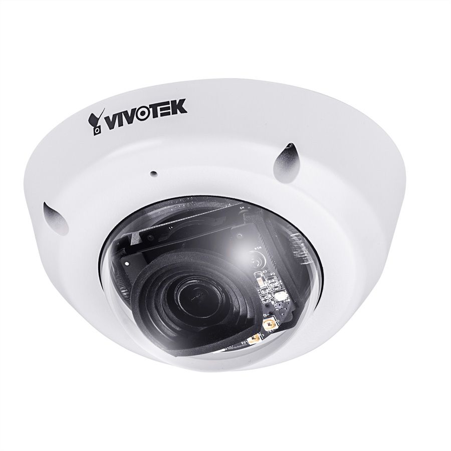 VIVOTEK MD8565-N(2.8mm), Mini Fixed Dome Tag Netzwerkkamera mit 2Megapixel FullHD (1080p) Auflösung 