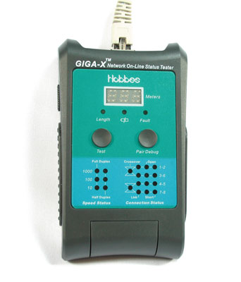HOBBES GIGA-X Netzwerk Status Tester