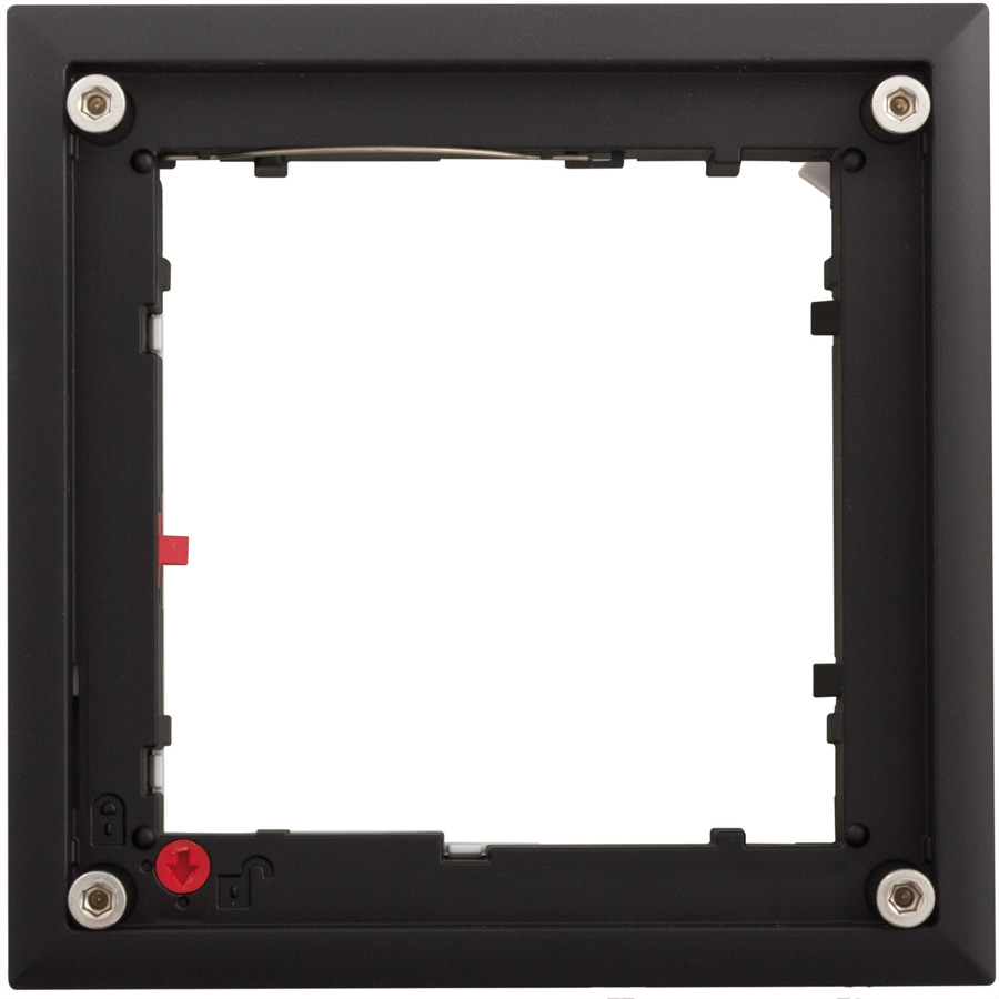MOBOTIX FlatMount Frame schwarz für MxDisplay (MX-OPT-FlatMount-EXT-BL)