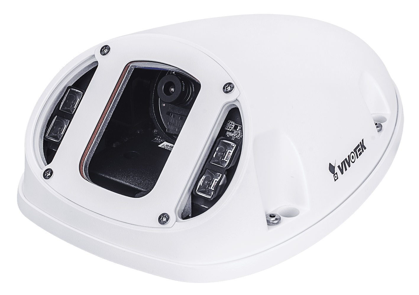 VIVOTEK SUPREME MD8564-EH Mobile Fixed Dome IP Kamera 2MP, 6mm, IP68, M12
