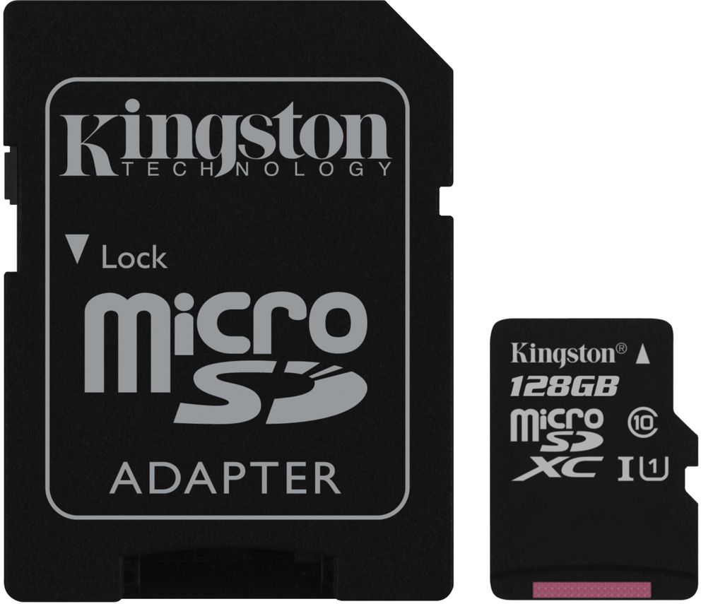 Kingston Technology Canvas Select 128GB MicroSD UHS-I Klasse 10 Speicherkarte